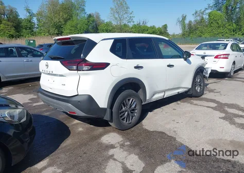 2022 Nissan Rogue S Intelligent Awd from USA, damaged, VIN 5N1BT3AB1NC686455